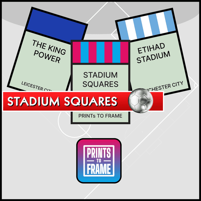 Stadium Squares - Framed Prints